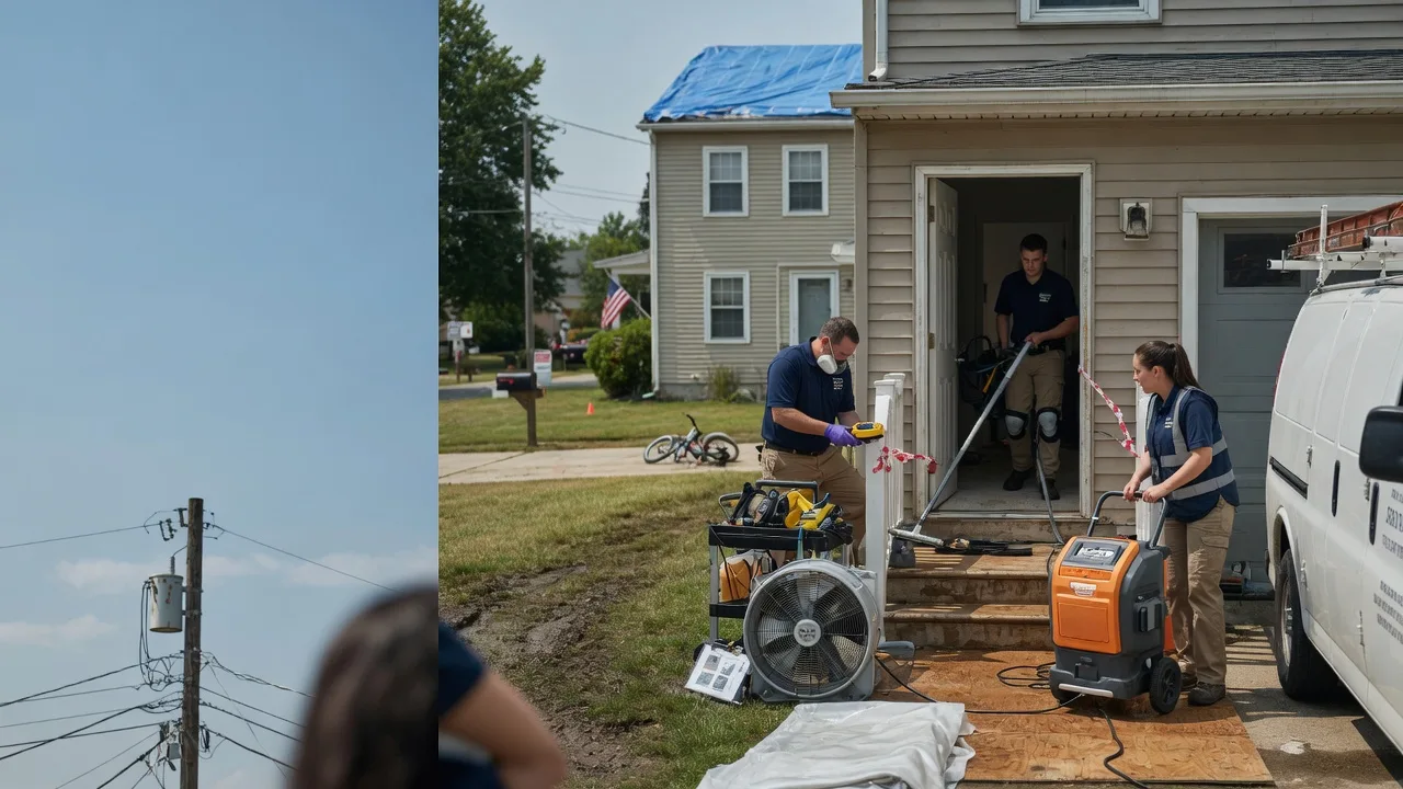 Water Damage Repair in Belmont, WV near me